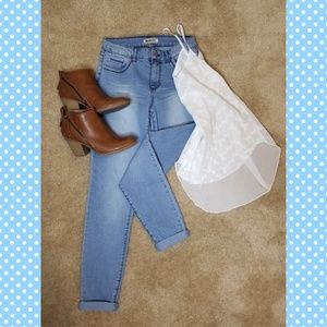 Blue Spice Stretch Jeans